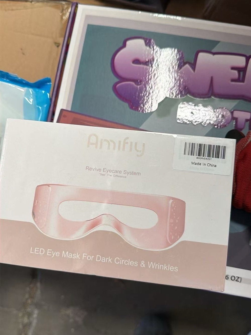 Pink LED Eye Mask